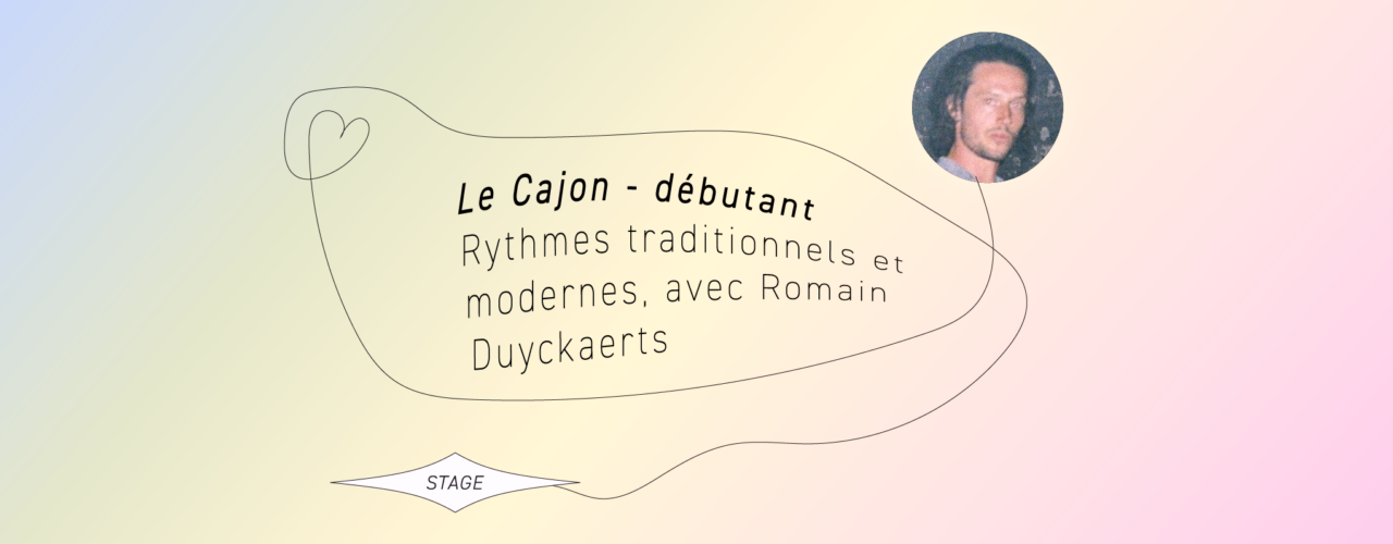 Stage de Cajon - Débutant