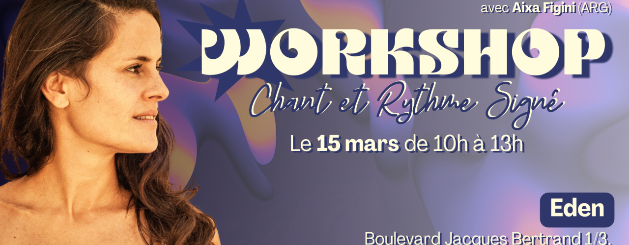 Stage de Chant & Rythme Signé avec Aixa Figini(ARG) à Charleroi