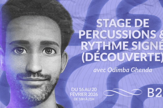 STAGE DE PERCUSSIONS ET RYTHME SIGNÉ – Weekend INTENSIF