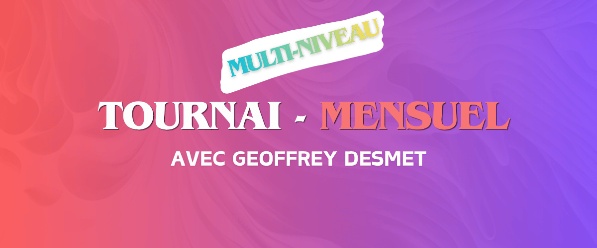 Ateliers Mensuels de Rythme Signé à Tournai - 25/26